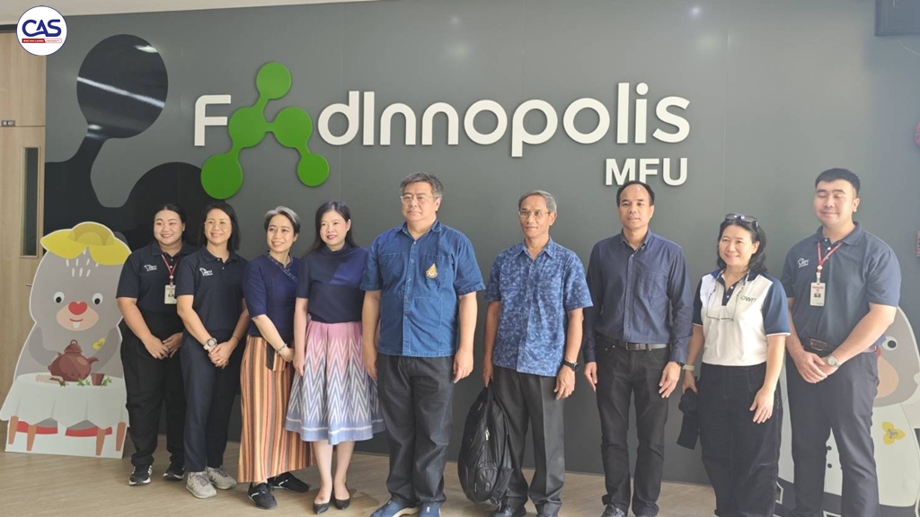 มหาวิทยาลัยแม่ฟ้าหลวง ให้การต้อนรับคณะ อพท. เยี่ยมชมและหารือแนวทางพัฒนาศูนย์นวัตกรรมการท่องเที่ยวอย่างยั่งยืนจังหวัดเชียงราย