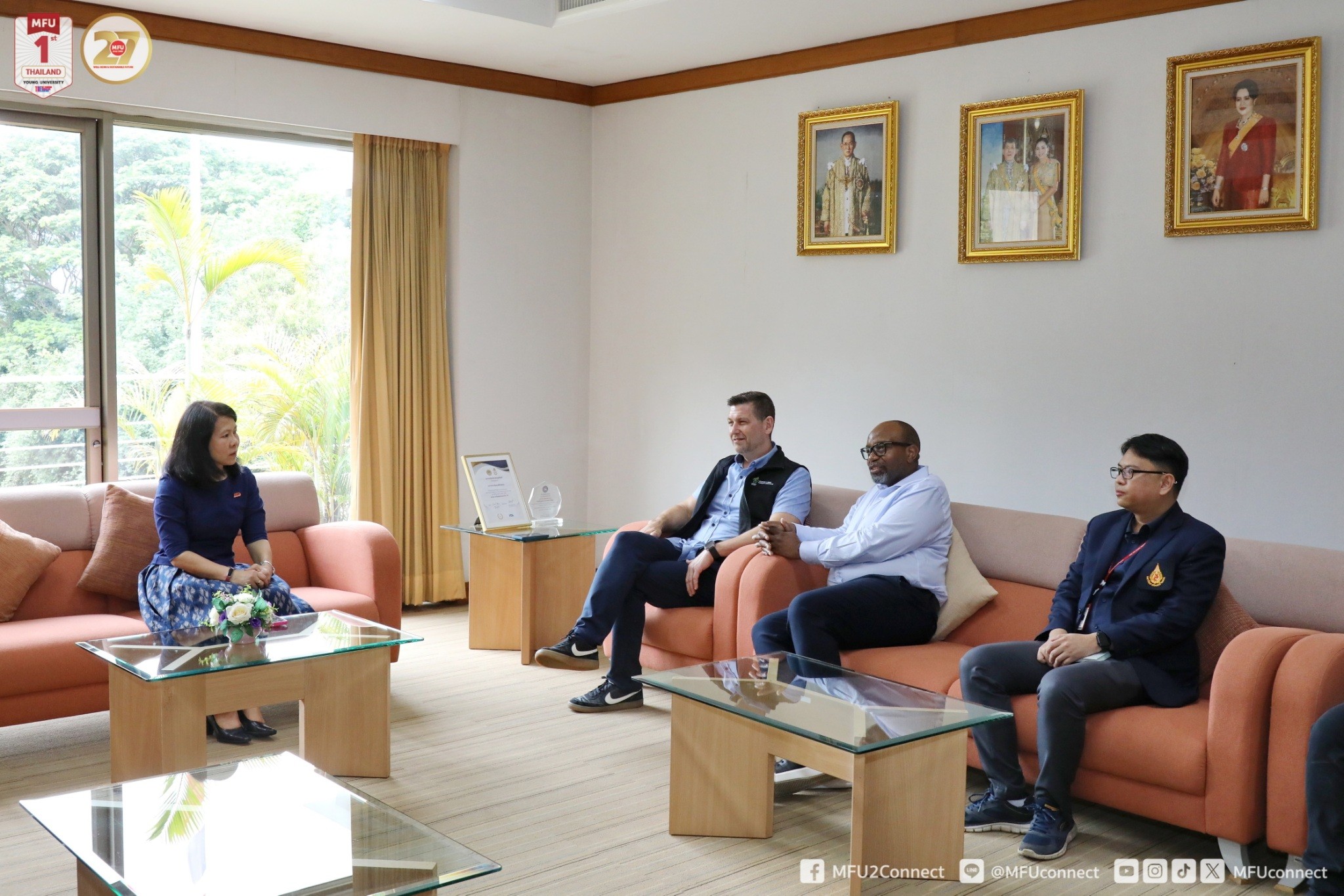 มฟล. ให้การต้อนรับ Oregon Health and Science University เพื่อแลกเปลี่ยนเรียนรู้และสร้างความร่วมมือกับสำนักวิชาแพทยศาสตร์ 