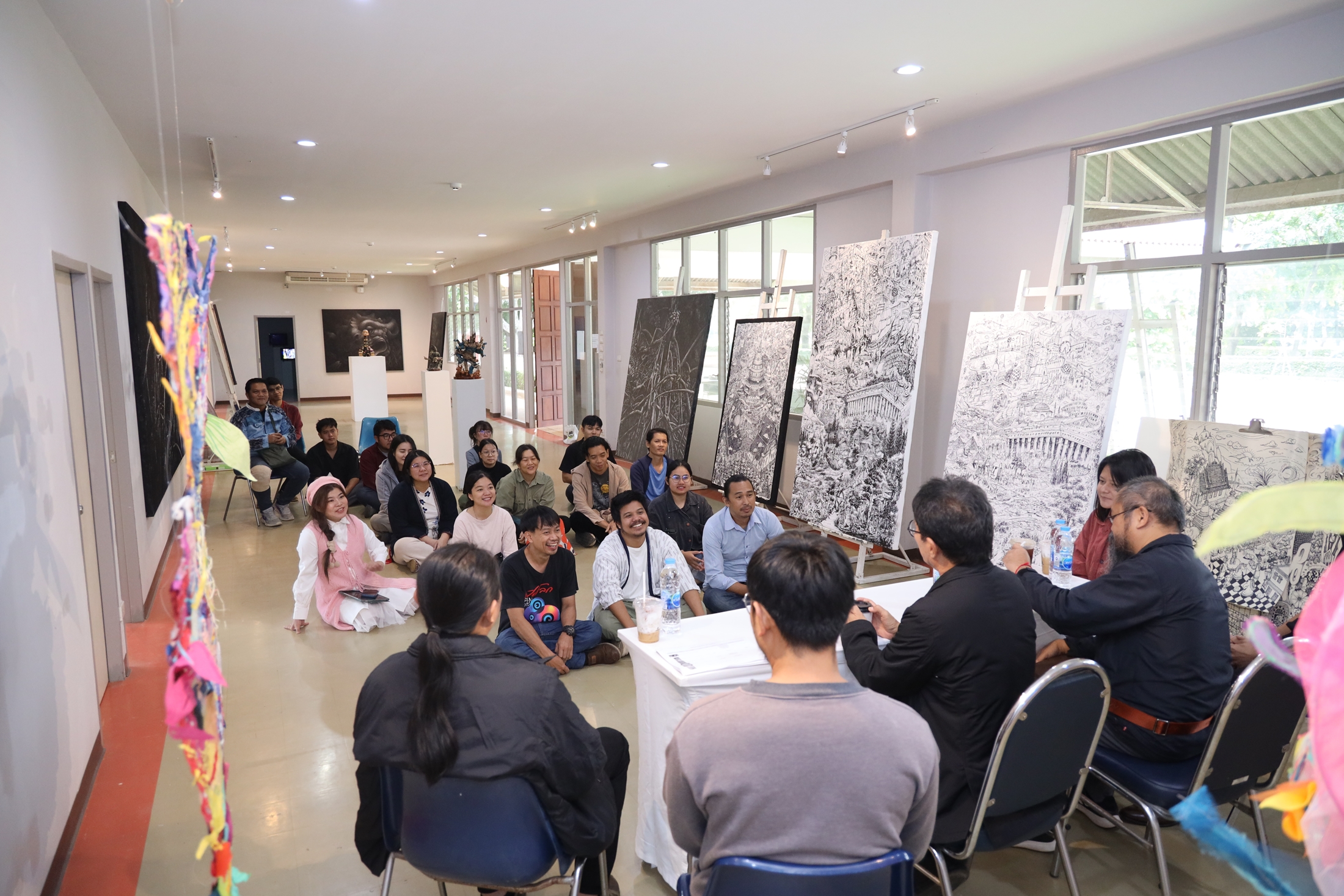 MFU News : Buddhist_Art_class_2024_showcase__12_.JPG