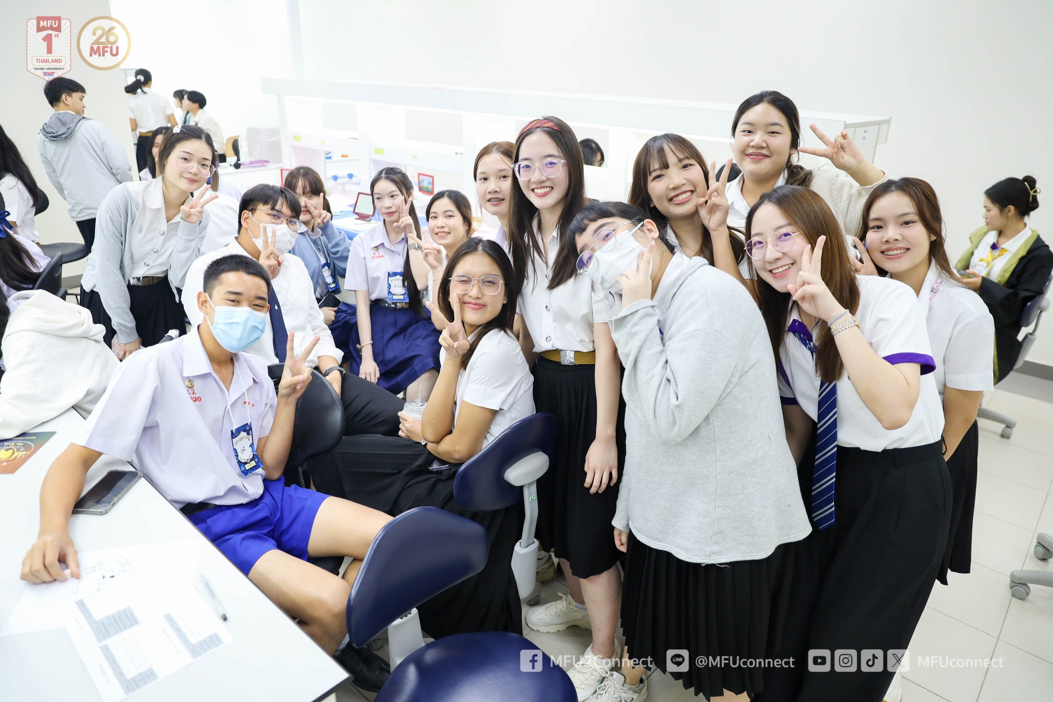 ทันตแพทย์ มฟล. จัดกิจกรรม MFU Dent Camp 2024 เปิดบ้านให้น้อง ๆ มัธยมศึกษา ทดลองเป็นหมอฟัน ค้นหาตัวเองก่อนเลือกเรียนทันตแพทย์