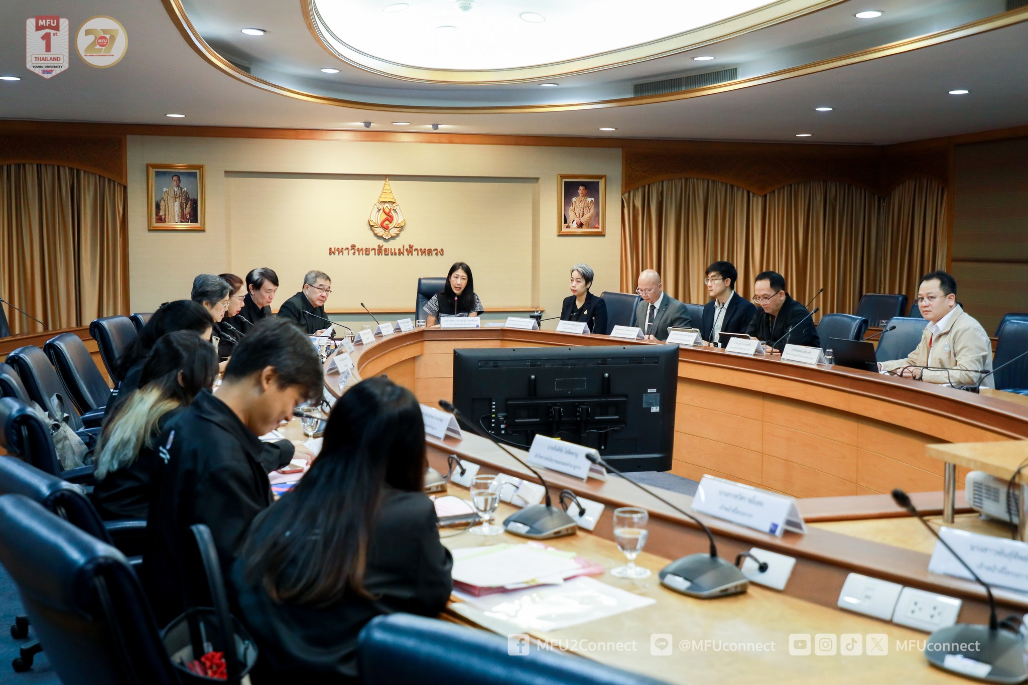 MFU News : Welcomes_MHESI_review_New_Bleed_Graduates_program__11_.jpg