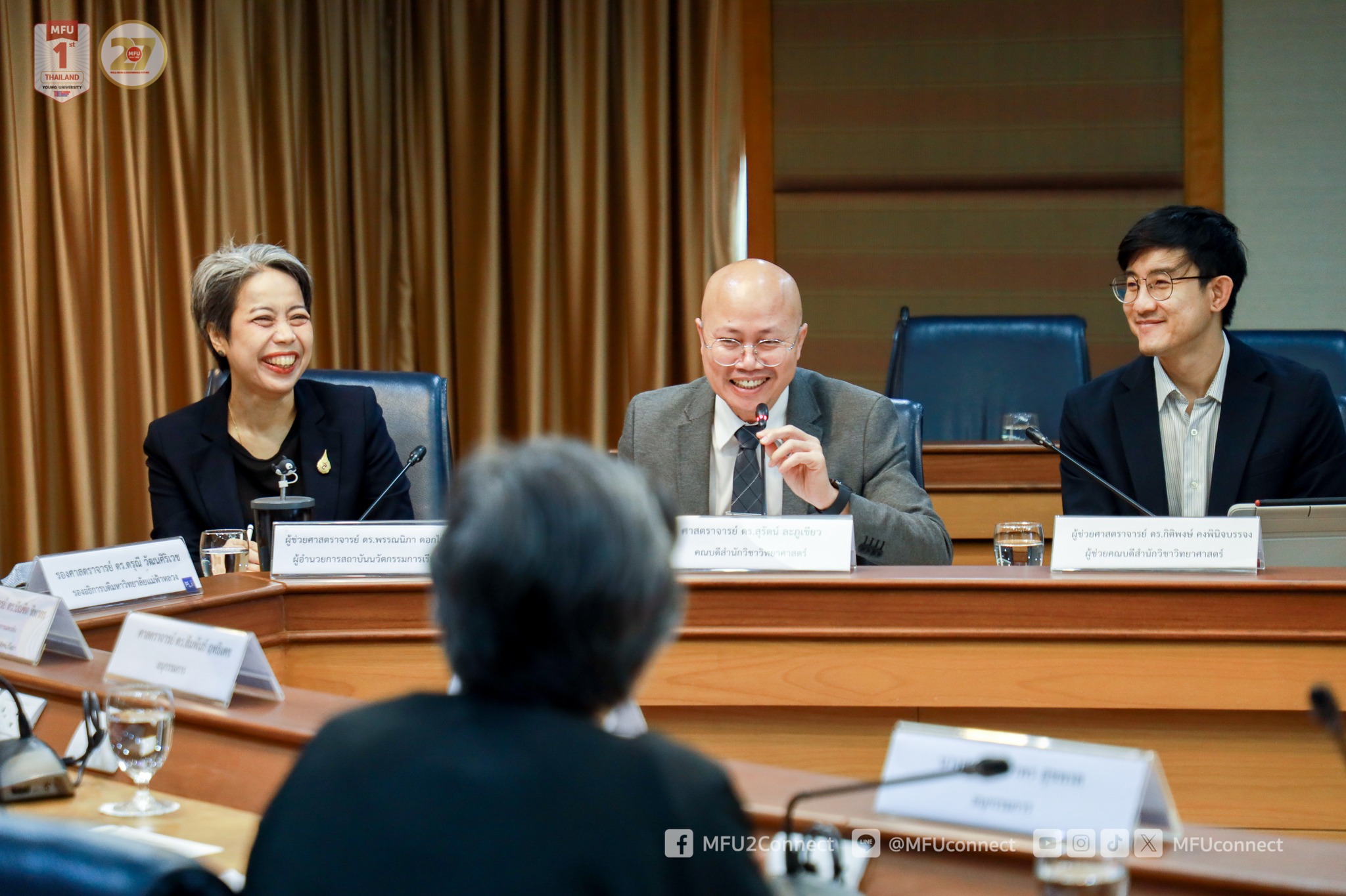 MFU News : Welcomes_MHESI_review_New_Bleed_Graduates_program__6_.jpg